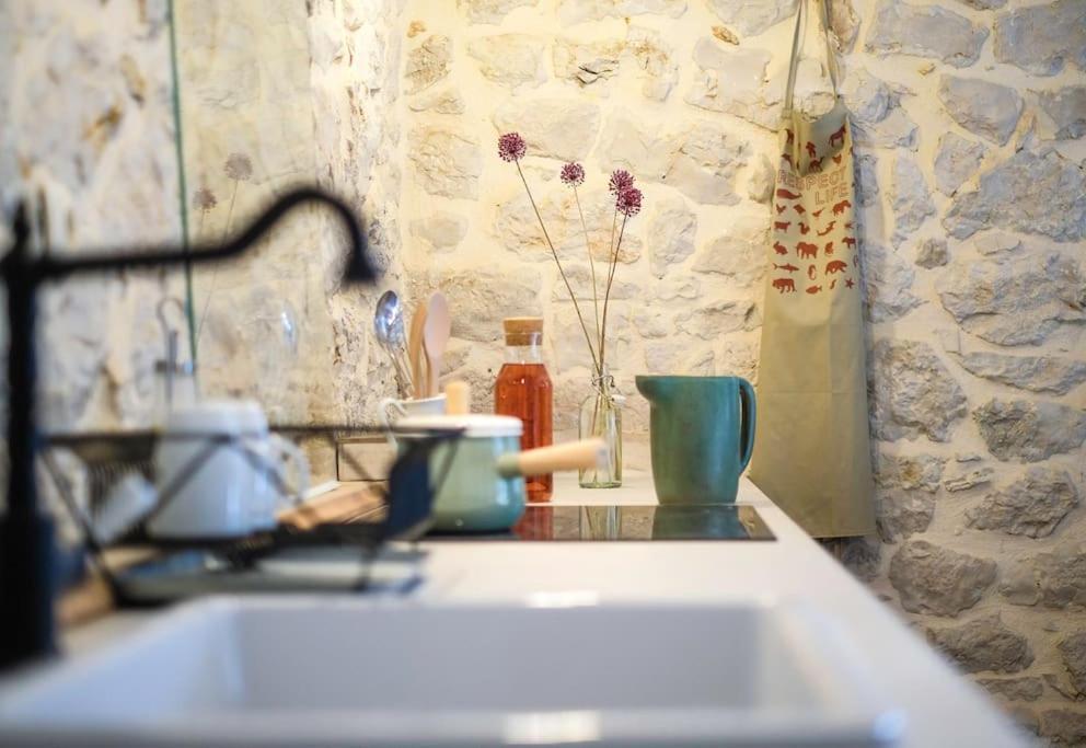Вилла Stone House Kula Milica Mala Cista Экстерьер фото